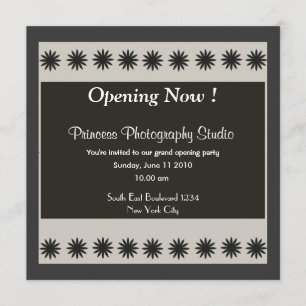 Grand Opening Party Invitation