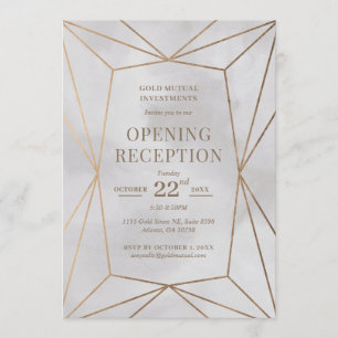 Grand Opening Reception Party Invitation