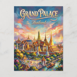 Grand Palace Thailand Postcard