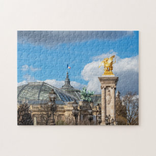 Grand Palais and Pont Alexandre III bridge - Paris Jigsaw Puzzle