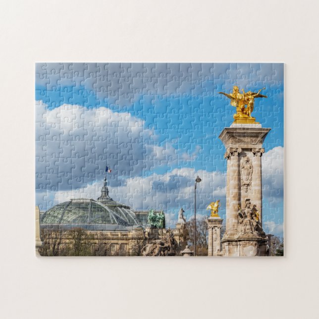 Grand Palais and Pont Alexandre III - Paris Jigsaw Puzzle (Horizontal)