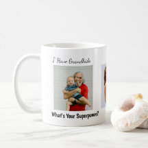 Grand Parents Funny Personalised 3Photo