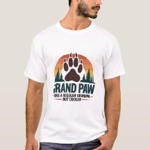 Grand Paw - Funny Grandpa Gift for Dog & Bear Love