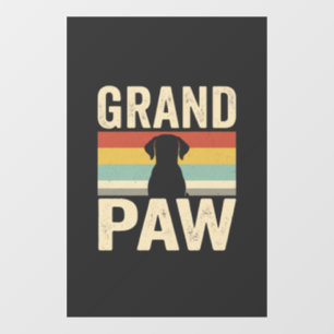 Grand Paw Vintage Dog Retro