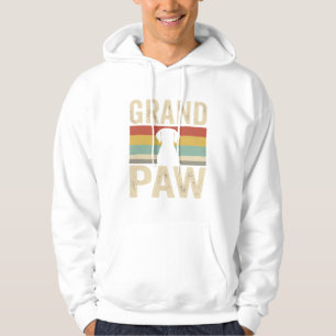 Grand Paw Vintage Dog Retro Hoodie