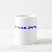 "Grand-Père" grand-père tasse de café