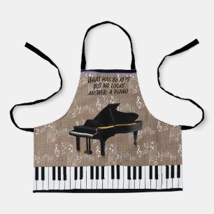 GRAND PIANO All-Over Print Apron