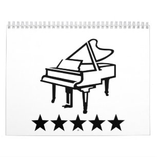 Grand Piano Calendar