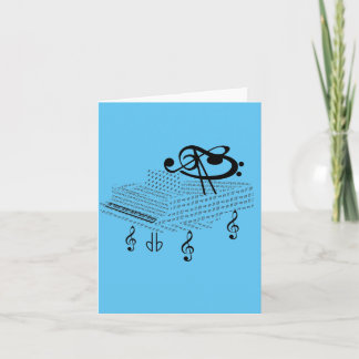 Grand Piano - Classical look Note Card