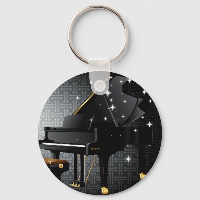 Grand Piano Key Ring (Front)