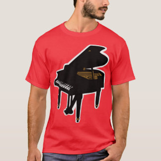 Grand Piano Long  T-Shirt