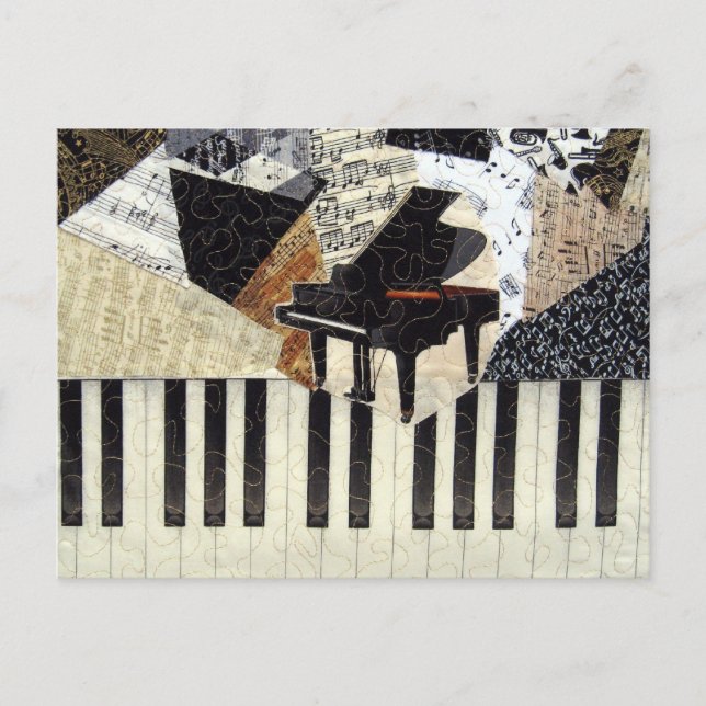 Grand Piano Postcard (Front)