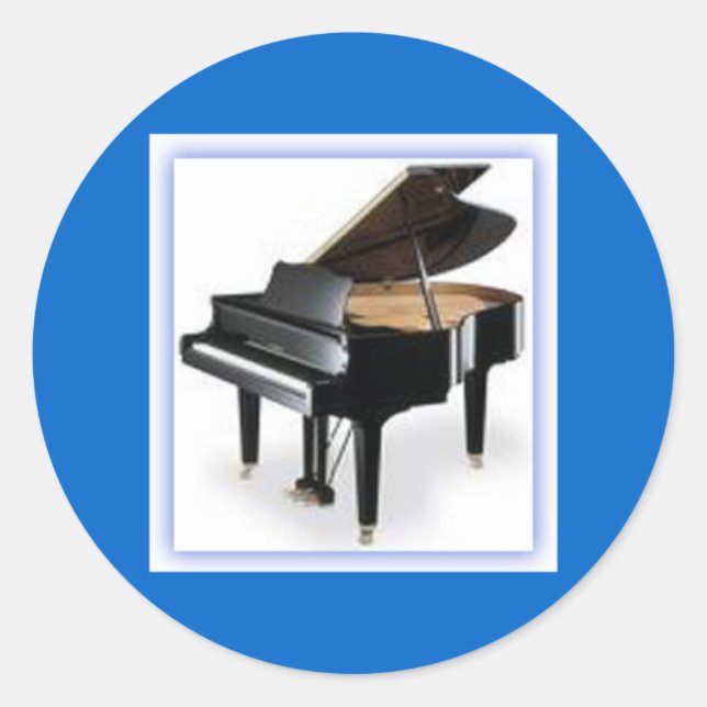 Grand Piano Sticker (Front)