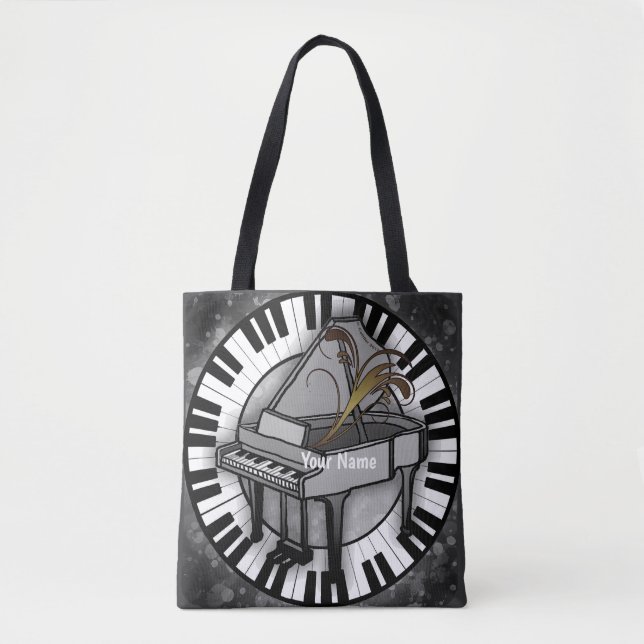 Grand Piano  Tote Bag (Front)