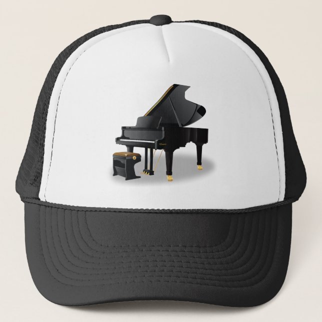 Grand Piano Trucker Hat (Front)