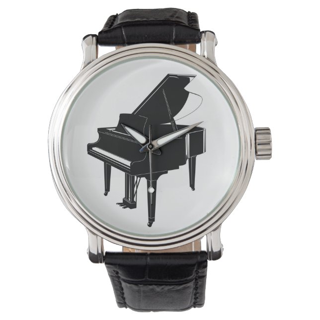 Grand piano watch (Front)