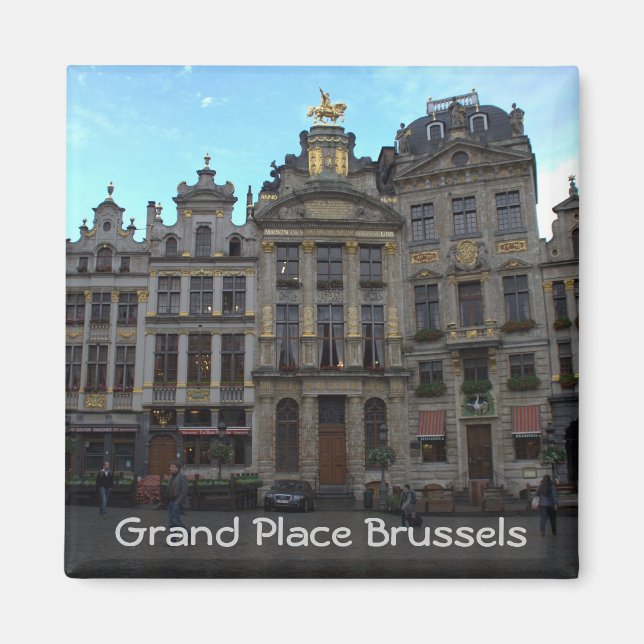 Grand Place, Brussels Magnet (Front)