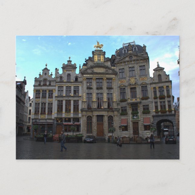 Grand Place, Brussels Postcard (Front)