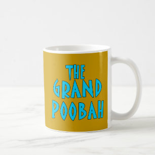 Grand Poobah Blue Font Products Coffee Mug