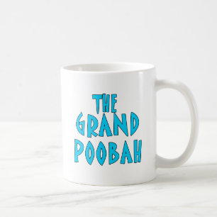 Grand Poobah Blue Font Products Coffee Mug