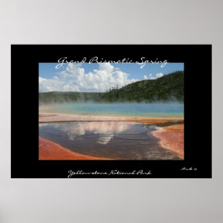 Grand Prismatic Spring Poster