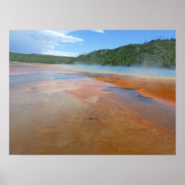 Grand Prismatic Spring Poster (Front)