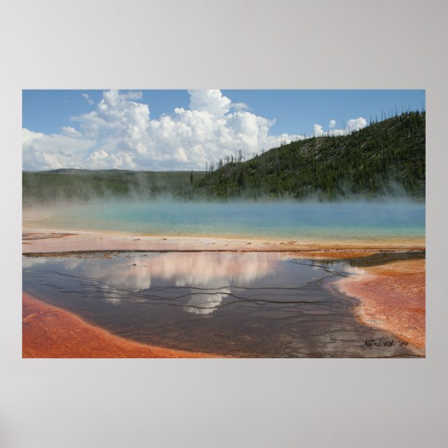 Grand Prismatic Spring Print (Front)