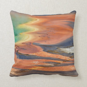Grand Prismatic Spring Runoff Cushion