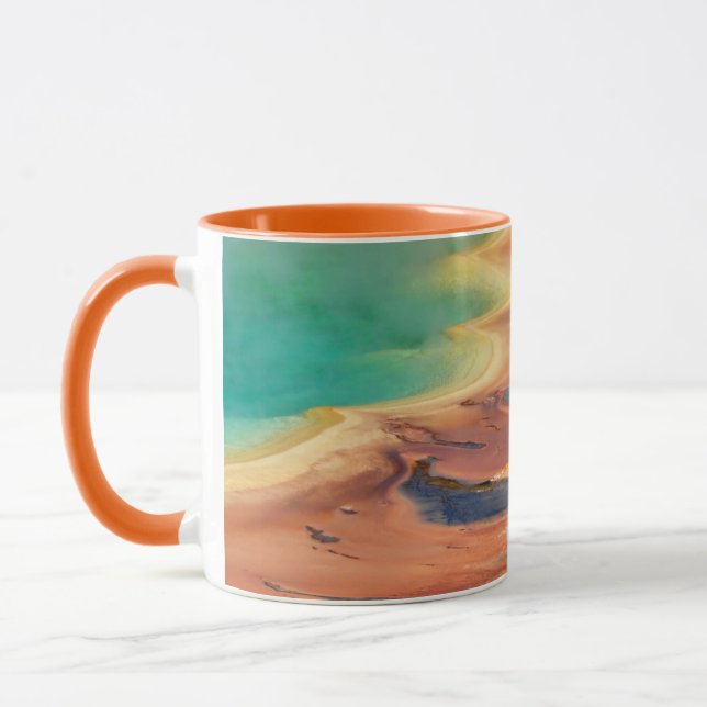 Grand Prismatic Spring Runoff Mug (Left)
