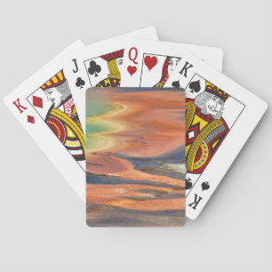 Grand Prismatic Spring Runoff Playing Cards
