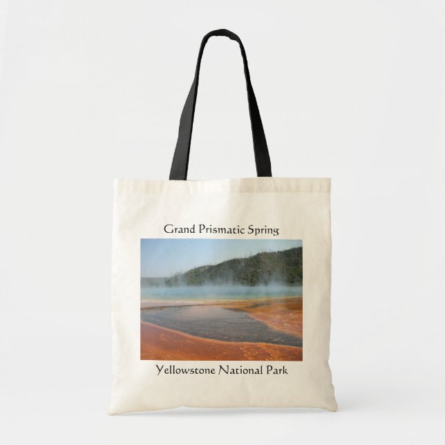 Grand Prismatic Spring Tote Bag (Front)