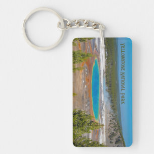 Grand Prismatic Spring Yellowstone National Park Key Ring