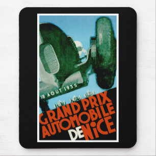 Grand Prix Automobile de Nice Mouse Pad