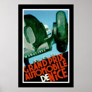 Grand Prix Automobile de Nice Poster