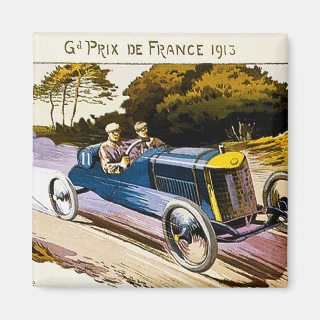 Grand Prix de France 1913 Magnet (Front)