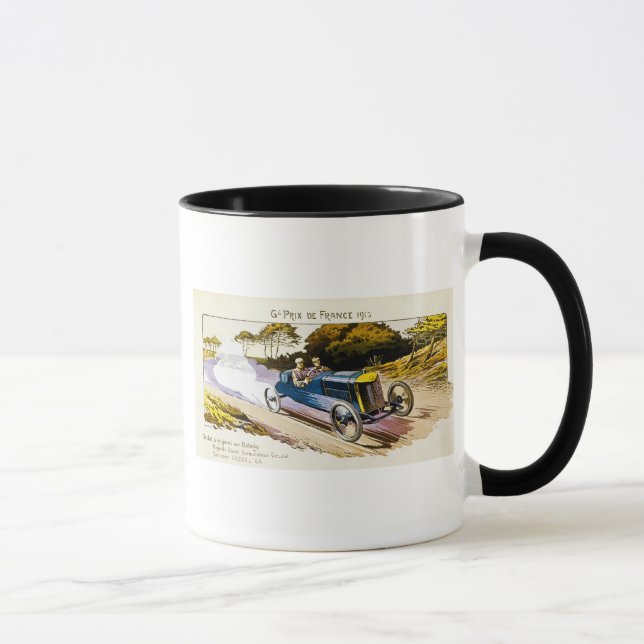 Grand Prix de France 1913 Mug (Right)