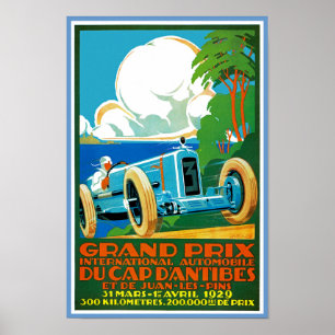 Grand Prix Du Cap d'Antibes Poster