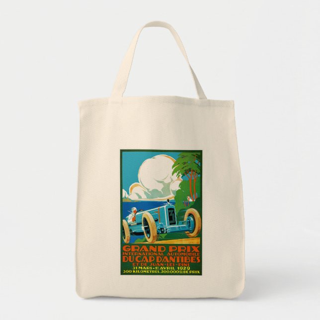 Grand Prix Du Cap d'Antibes Tote Bag (Front)