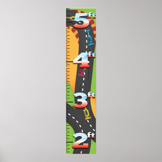 Grand Prix Growth Chart. Poster (Front)