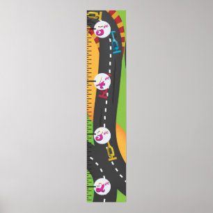 Grand Prix Growth Chart. Poster