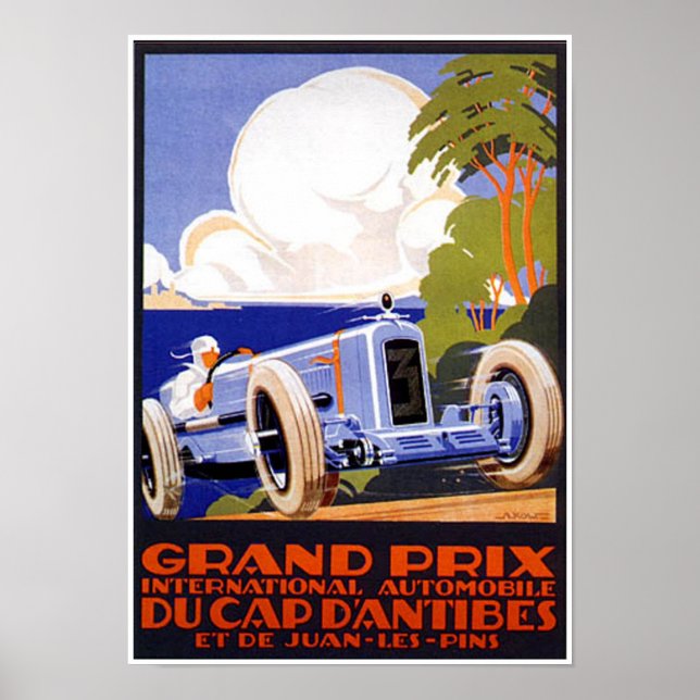 Grand Prix International Automible Poster (Front)