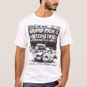 Grand Prix Of The United States Custom T-Shirt