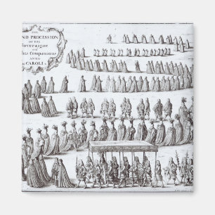 Grand Procession the Sovereign and the Knights Magnet
