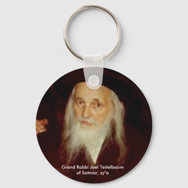 Grand Rabbi Joel Teitelbaum of Satmar Key Ring (Front)