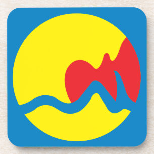 Grand Rapids city's flag Coaster
