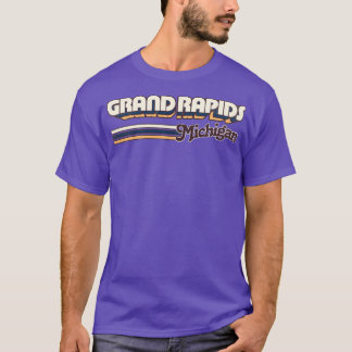 Grand Rapids MI City Stripes T-Shirt