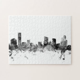 Grand Rapids Michigan Skyline Jigsaw Puzzle
