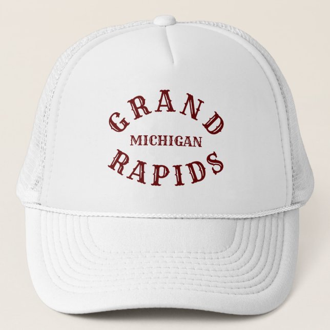 Grand Rapids, Michigan Trucker Hat (Front)