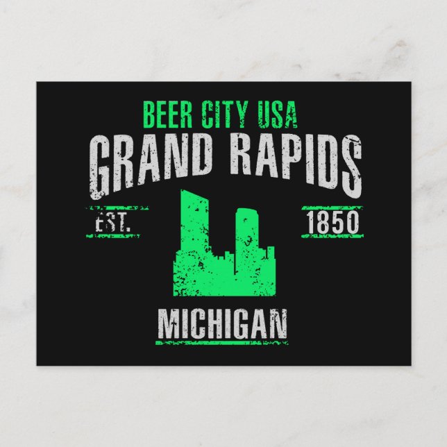 Grand Rapids Postcard (Front)