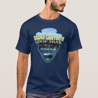 Grand Sawtooth Loop arrowhead Oversized T-Shirt